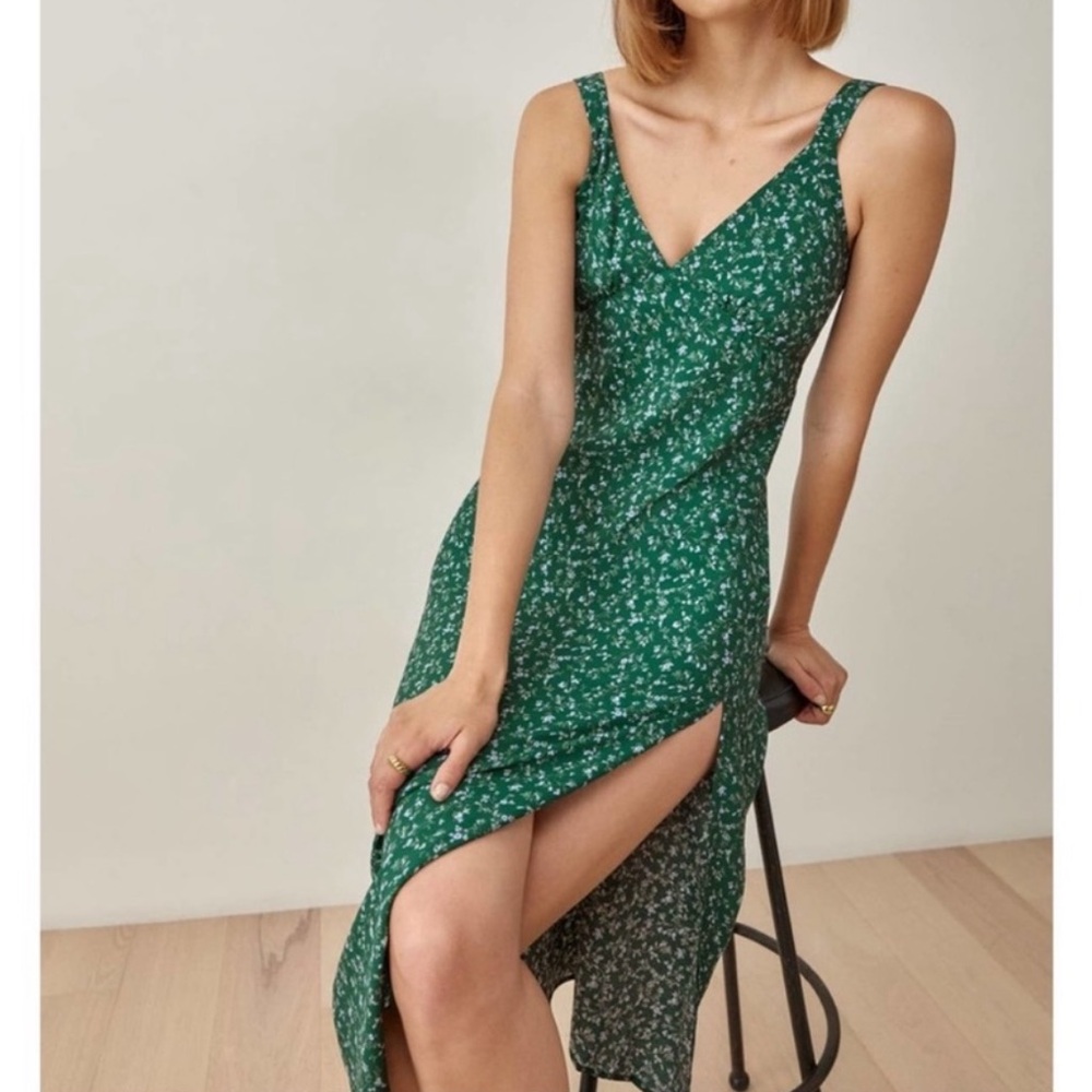 Reformation Lynda Midi Dress